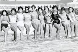 group of swimsuit ladies